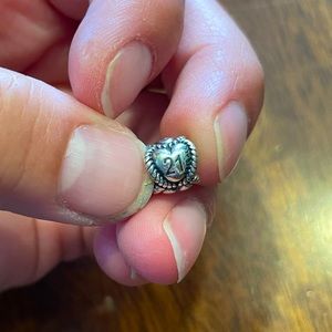 Pandora Heart Charm with “21” Engraved